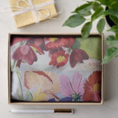 Antiek papier voor katalysatoren, met bloemen, 17x (Geschenk)