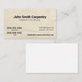 Antiek papieren Achtergrond Aangepaste dubbele tel Visitekaartje (Voorkant / Achterkant)