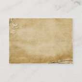 Antiek Papieren Tafel Plaats Kaart Plaatskaartje (Achterkant)