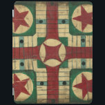 Antiek Parcheesi Game Board van Ethan Harper iPad Cover<br><div class="desc">Een antiek schilderij gebaseerd op een parcheesi-spelraad. Dit schilderij van Ethan Harper is verbazingwekkend levendig. Je kunt je bijna voorstellen dat je het gebruikt om een echt spel van Parcheesi te spelen met je vrienden. Koop vandaag nog je kopie!</div>