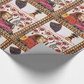 Antiek PARCHMENT VOOR ETERNALE VERLIES Cadeaupapier (Hoek)