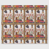 Antiek PARCHMENT VOOR ETERNALE VERLIES Cadeaupapier (Vlak)