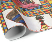 Antiek PARCHMENT VOOR ETERNALE VERLIES Cadeaupapier (Rol Hoek)