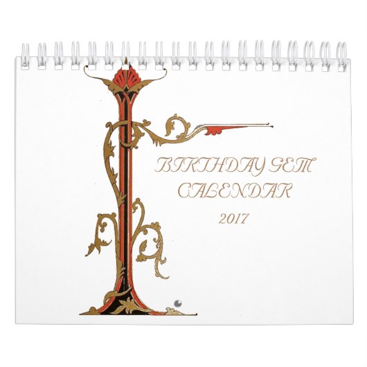 Antiek Pareltjes op de geboorte Kalender (Hoes)