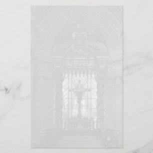 Antiek Parijs koninklijke kapel altaar St James Pa Briefpapier