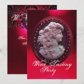 ANTIEK PARTIJ VOOR DE AANGIFTE VAN CAMEO, LADY EN  KAART (Voorkant / Achterkant)