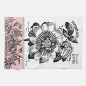 Antiek Passie-ventilator - Uw keuze uit tekstroze Theedoek (Horizontaal)