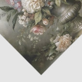 Antiek Pastel Bloemboeket Decoupage Tissuepapier (Detail)