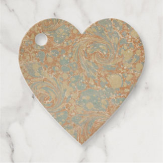 Antiek Patroon Boek I Bedankjes Labels