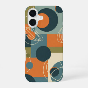 Antiek patroon voor kosmische cartografie iPhone 16 hoesje