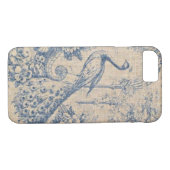 Antiek Peacock Toile Case-Mate iPhone Case (Achterkant (Horizontaal))