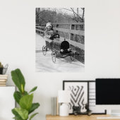 Antiek Pedal Car, 1922 Poster (Thuiskantoor)