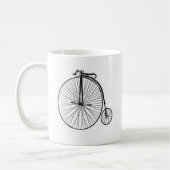 Antiek Penny Farthing Bicycle Koffiemok (Links)