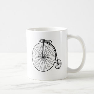 Antiek Penny Farthing Bicycle Koffiemok