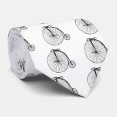 Antiek Penny Farthing Bicycle Stropdas (Opgerold)