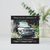 Antiek Pensioenpartij voor vrachtwagens Kaart (Staand voorkant)