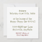 Antiek Pensioenpartij voor vrachtwagens Kaart (Achterkant)