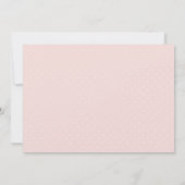 Antiek Peony Twins doopuitnodigingen Kaart (Achterkant)