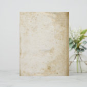 Antiek perkament met  verouderde blank (Staand voorkant)