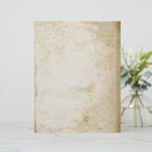 Antiek perkament met  verouderde blank (Staand voorkant)