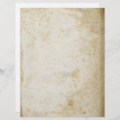 Antiek perkament met  verouderde blank (Voorkant / Achterkant)