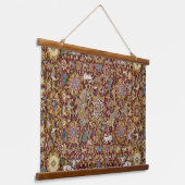 Antiek Peruaanse druk Hangend Wandkleed (Gebogen)