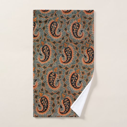 Antiek Perzisch Paisley Pattern Bad Handdoek (Handdoek)