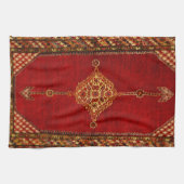 Antiek Perzisch tappatroon Theedoek (Horizontaal)