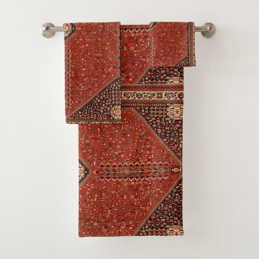 Antiek Perzisch Turks oosterse Kilim tapijt Bad Handdoek (Insitu)