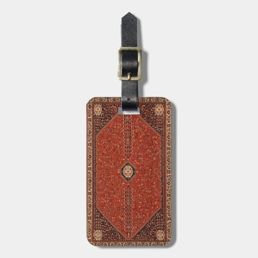 Antiek Perzisch Turks oosterse Kilim tapijt Bagagelabel (Voorkant verticaal)