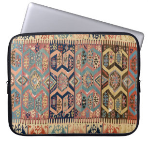 Antiek Perzisch Turks oosterse tapijt Laptop Sleeve
