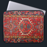 Antiek Perzisch Turks paisleypatroon, rood Laptop Sleeve<br><div class="desc">Antiek Perzisch patroon.</div>