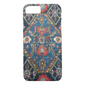 Antiek Perzisch Turks tapijt, blauw Case-Mate iPhone Case (Achterkant)