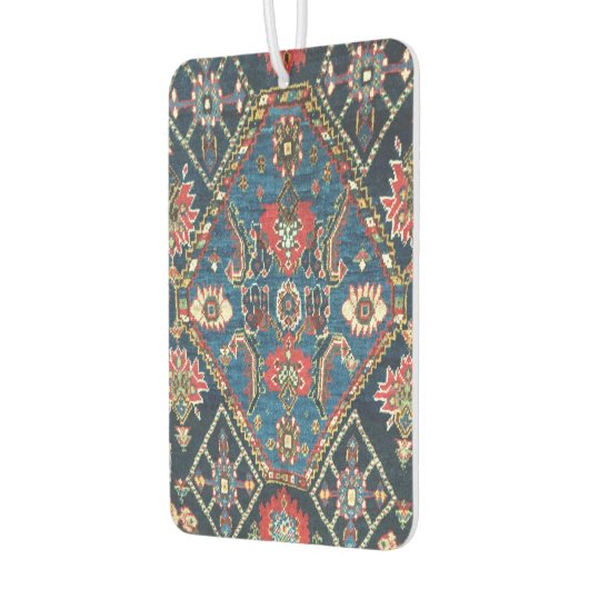 Antiek Perzisch Turks tapijt, blauw Luchtverfrisser (Links)