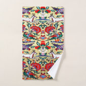 Antiek Perzisch Turks tapijt, dieren Bad Handdoek (Handdoek)