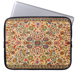Antiek Perzisch Turks tapijt Laptop Sleeve
