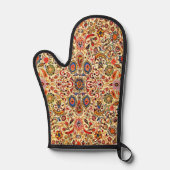 Antiek Perzisch Turks tapijt Ovenwant (Voorkant)