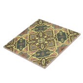 Antiek Perzische geometrische patroonprint Tegeltje (Zijkant)