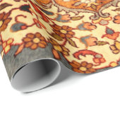 Antiek Perzische Patroonblik Cadeaupapier (Rol Hoek)