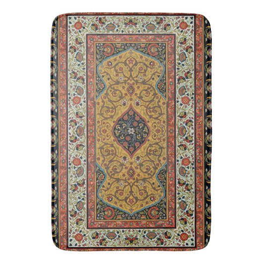 Antiek Perzische tapijt elegant ontwerp Badmat (Voorkant Verticaal)