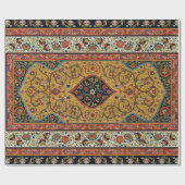 Antiek Perzische tapijt elegant ontwerp Cadeaupapier (Vlak)