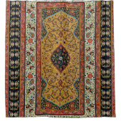 Antiek Perzische tapijt elegant ontwerp Douchegordijn (Voorkant)