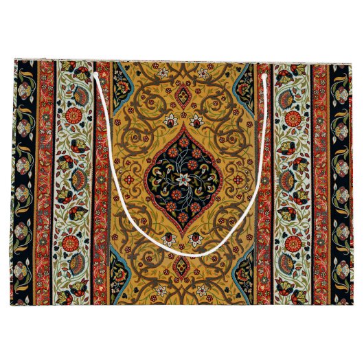 Antiek Perzische tapijt elegant ontwerp Groot Cadeauzakje (Achterkant)