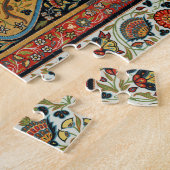 Antiek Perzische tapijt elegant ontwerp Legpuzzel (Zijkant)