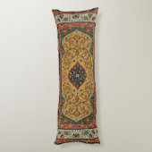 Antiek Perzische tapijt elegant ontwerp Lichaamskussen (Achterkant (Verticaal))