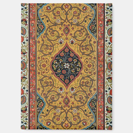 Antiek Perzische tapijt elegant ontwerp Magneet (Voorkant)