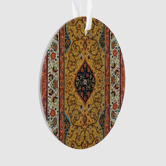 Antiek Perzische tapijt elegant ontwerp Ornament (voorkant)