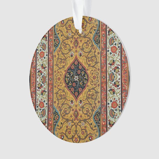 Antiek Perzische tapijt elegant ontwerp Ornament (voorkant)