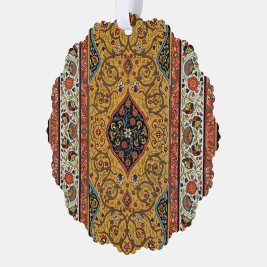 Antiek Perzische tapijt elegant ontwerp Ornament Kaart (Links)