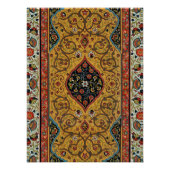 Antiek Perzische tapijt elegant ontwerp Perfect Poster (Voorkant)